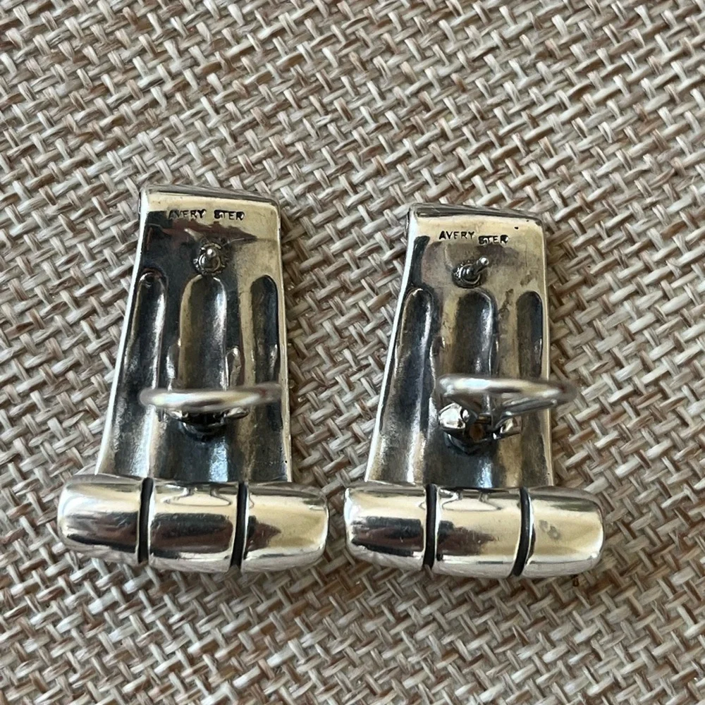 James Avery Silver Earrings - Picture 3 of 7